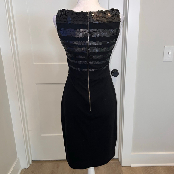 Jason Wu Black Jersey sequin sheath dress - Picture 2 of 6